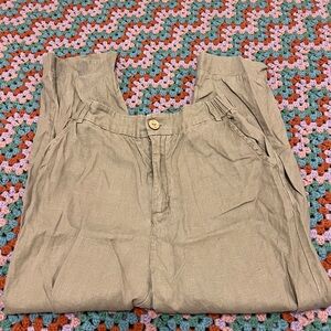 Stylish Tan Women's Pants